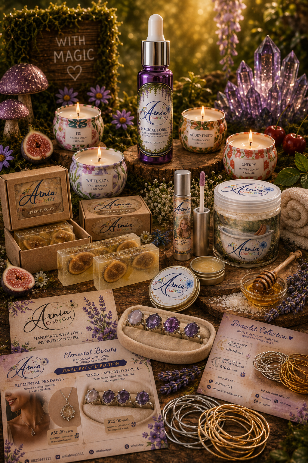 Why We Are Arnia CraftyGirl — A Story of Natural Beauty, Love & Craft