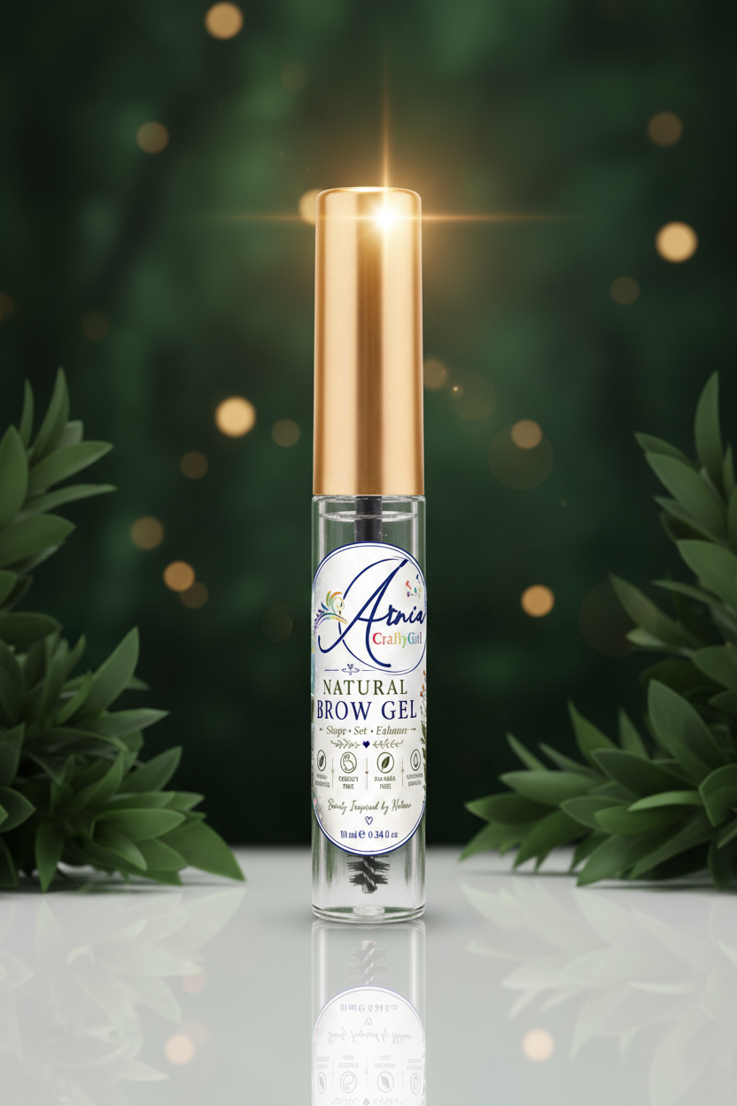 Arnia CraftyGirl Natural Brow Gel - Moody Studio Shot