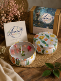 Fruity scented candles