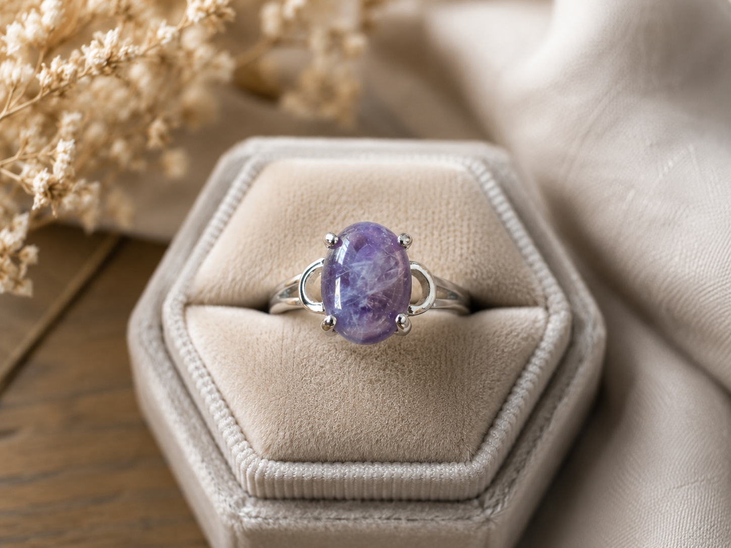 Amathyst ring size 20