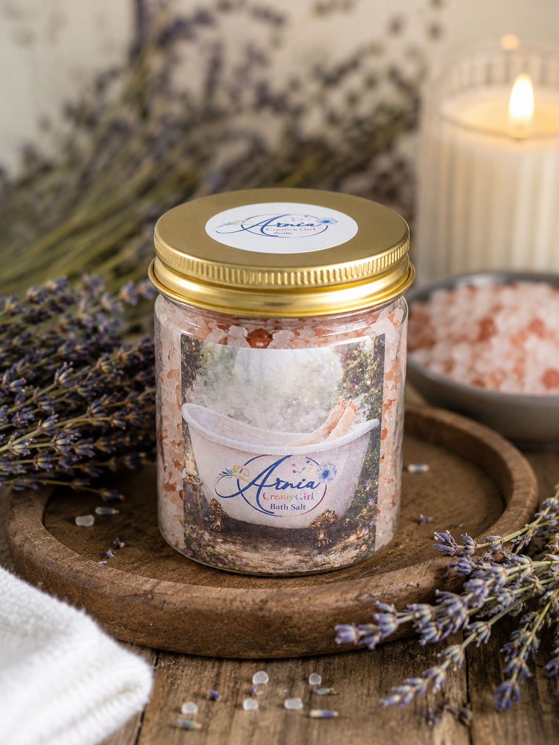 Lavender fragranced Bathsalt